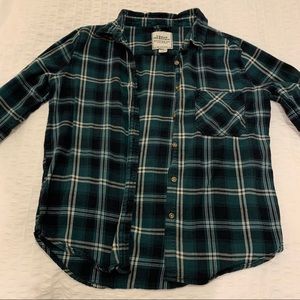 Green Boyfriend Flannel